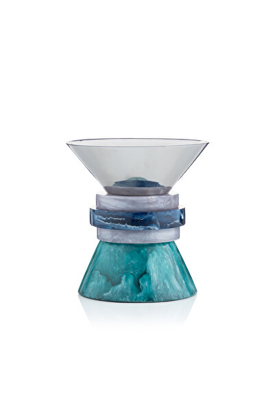 Blends Silver Mabkhara with Green Base from Tila collection