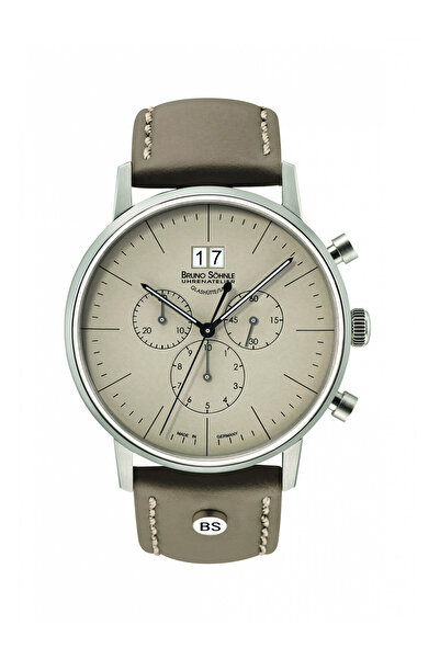Bruno Söhnle Bruno Sohnle Stuttgart Chronograph Big 17-13177-141 watch, gray,...