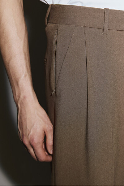 H&M Four-way stretch Geniş Şık Pantolon