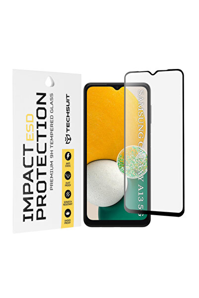 Techsuit Samsung Galaxy A13 5G ESD Glass Screen Protector, black