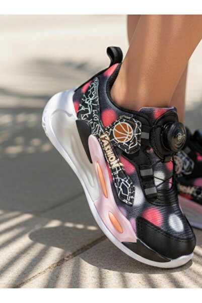 JOJO KIDS Girls' Sneakers with Automatic Lacing Mechanism, Fully Breathable a...