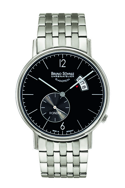 Bruno Söhnle Bruno Sohnle Rondo Big 17-13053-762 watch, stainless steel, blac...