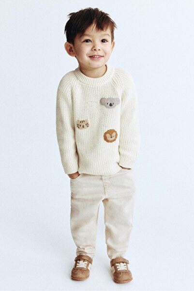 H&M Motif Detaylı Kazak