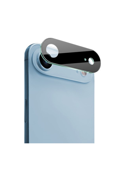 Techsuit iPhone 17 Air Full Glass camera film, black