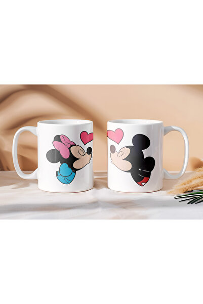 Beramussa كوبان – كوبان بتصميم شخصيات ذات طابع قبلة مزدوجة – هدية عيد الحب