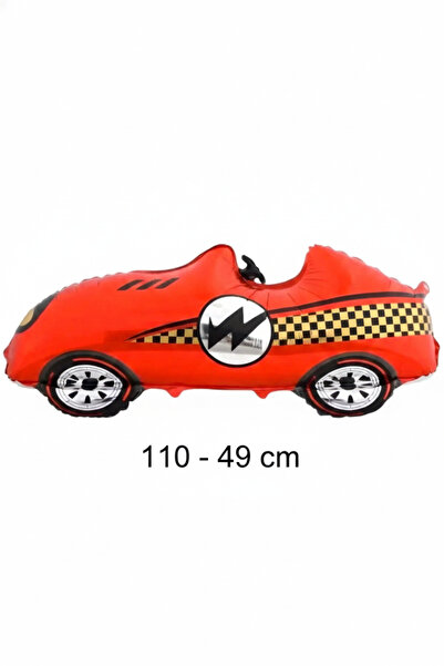 party mix Racing Car Foil Balloon 110X49 cm Red |   Car Themed Birthday Decor...