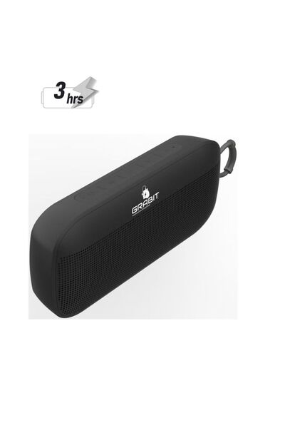 Grabit G-ROCK 5W Bluetooth Speaker | Compact | 3-4H Playtime | Clear 5W Stere...