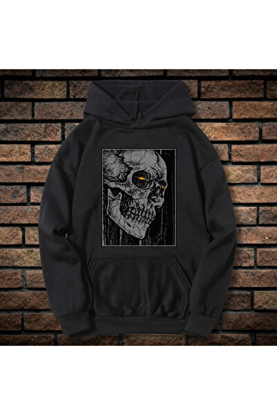 CXO Craft Men's Sweatshirt with Printed, Skull, Cotton