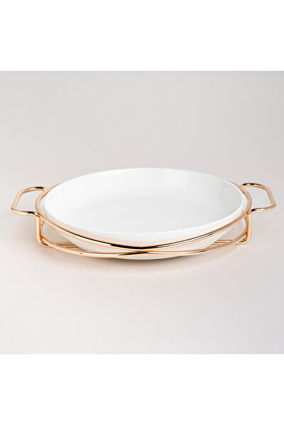 LA MESA 11" Round Plate With Stand