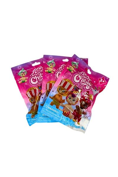 OEM Set 3 Plicuri Surprise cu Figurină Bibi Chibis 7 cm – Jucării Colecționab...