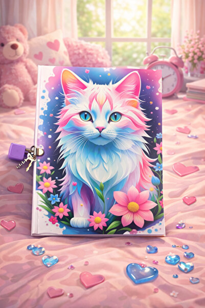 Umut Matbaacılık Locked Memory Book Daily Concept Notebook Memory Book