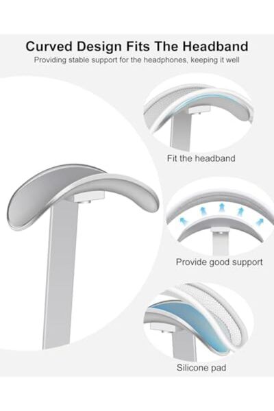 Yıldızan Kulaklık standı, AirPods Max için ağır kulaklık tutucu, kulak üstü k...