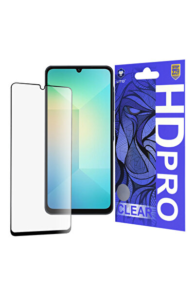 Lito Folie sticla Samsung Galaxy A06 HD Pro Clear, negru