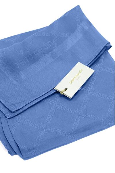 Pierre Cardin Lyocell Monogram Scarf - 1080900-922 - Indigo