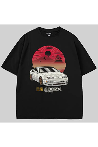 Crazy Μπλουζάκι Nissan 300 Zx Japan Sun oversized