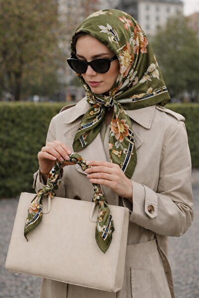 VİZYON %100 İpek Tivil Eşarp