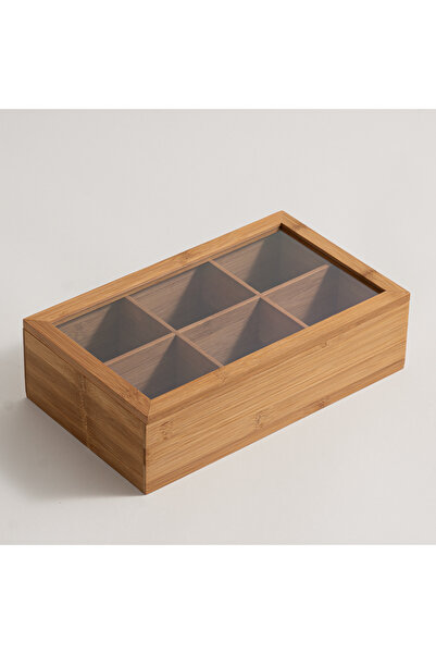 Dallaty acacia wood tea box 21*15.8*10cm