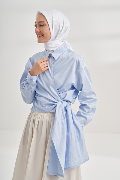 ARMANDA ІТАЛІЙСЬКИЙ ШАРФ З ЯКАРСЬКИМ ВІЗЕРУНКОМ - БІЛИЙ