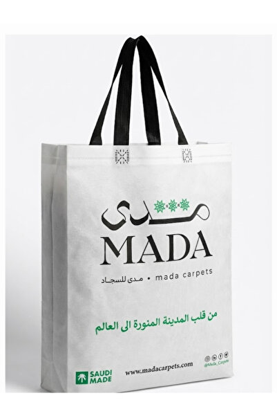 NO BRAND سجادة صلاة فاخرة مستوحاة من المسجد النبوي الشريف صنع في المدينة المنورة السمك 4 ملم - معطرة-