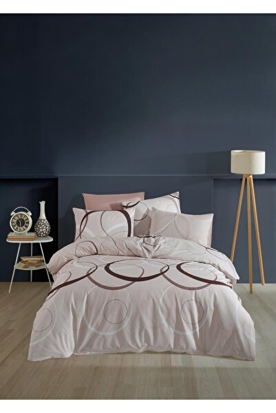 NazeninHome Ranforce 100% Cotton Double Duvet Cover Set Wave |   Without Sheets