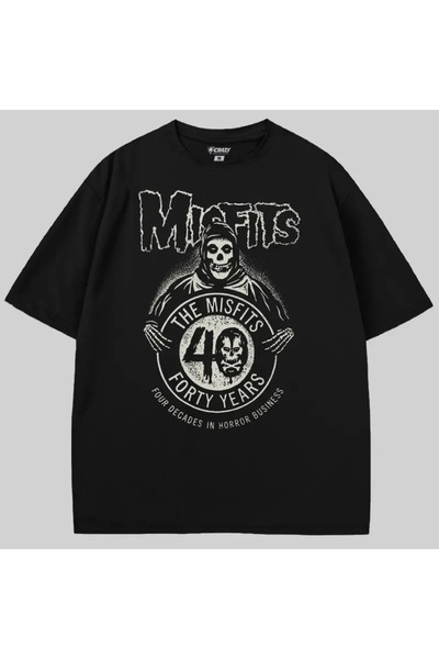 Crazy Misfits Forty Years Oversized T-Shirt