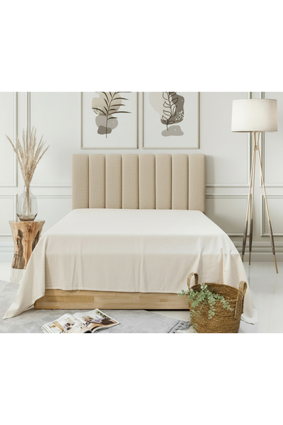 Dokubba - 100% Natural Cotton Double Size Non-Elastic Sheet - Organic - 240X2...