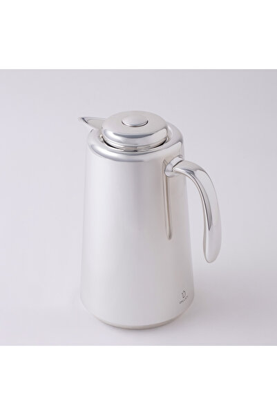 Dallaty Plastic Vacuum Flask, Silver 1L
