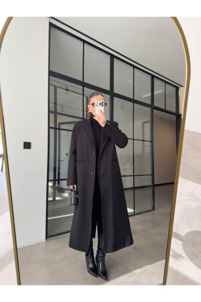 BB Bensu Buyruk Jachetă cu mâneci cu fermoar, pernițe pentru umeri piese, neagră