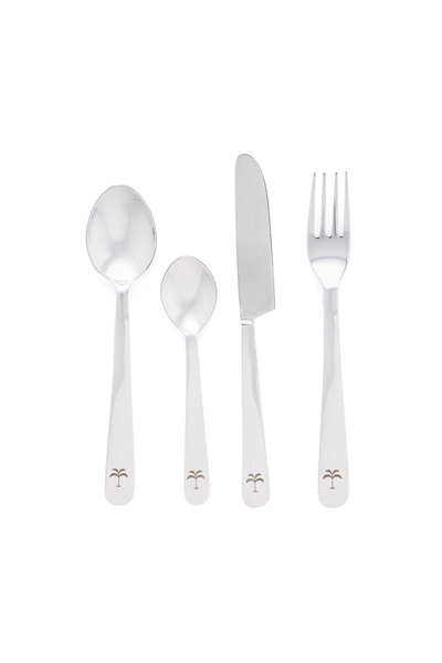Blends Flatware Set of 4 with Palm Handle