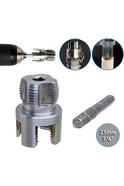 Eltaş Inner and Outer Pipe Thread Tap for Pvc Pipes 1/2 Inch for Plastic Pipes