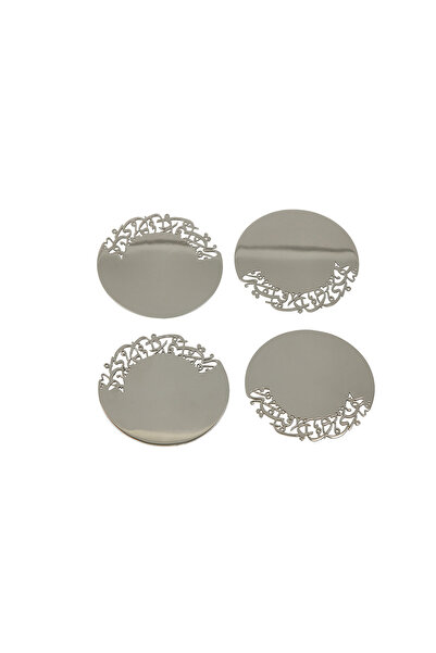 LA MESA 4Pc Steel Coasters Hanaa