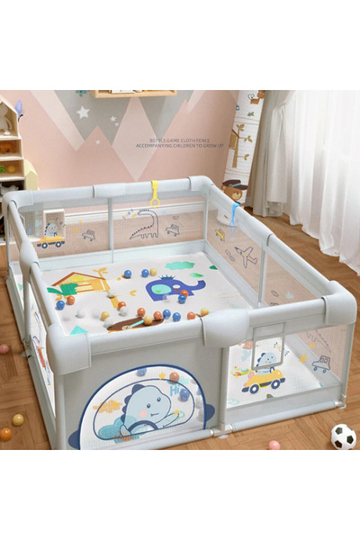 OEM Țarc de Joacă pentru Copii Dino – 1.5 x 1.8 m, Spațiu Sigur și Distractiv