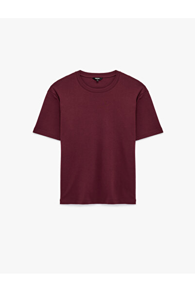 Koton Regular Fit Short Sleeve Cotton Crew Neck T-Shirt