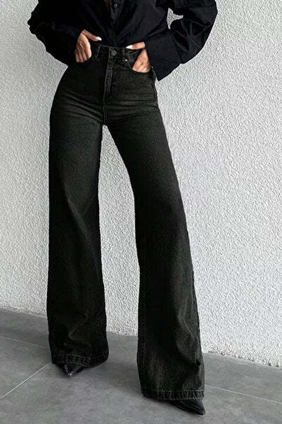 StreetWear Outlet Women's Jeans, Wide Cut, High Waist