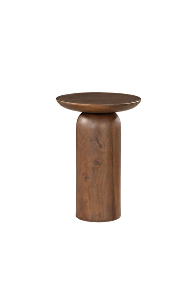 homez طاولة جانبية خشبية 36 × 36 × 52 سم