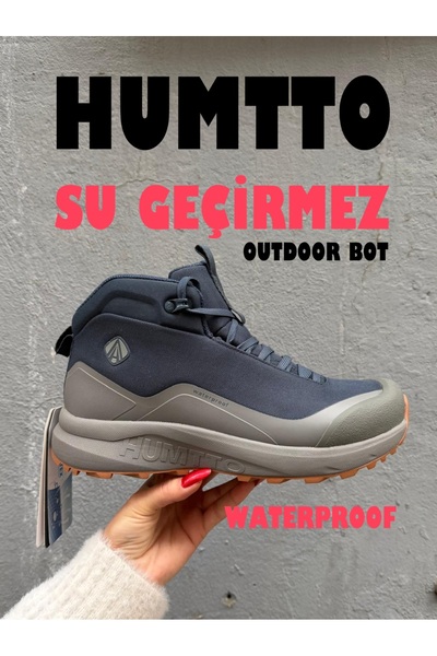 HUMTTO Waterproof Men's Outdoor Boots, Waterproof Boots, Orthopedic Non-Slip ...