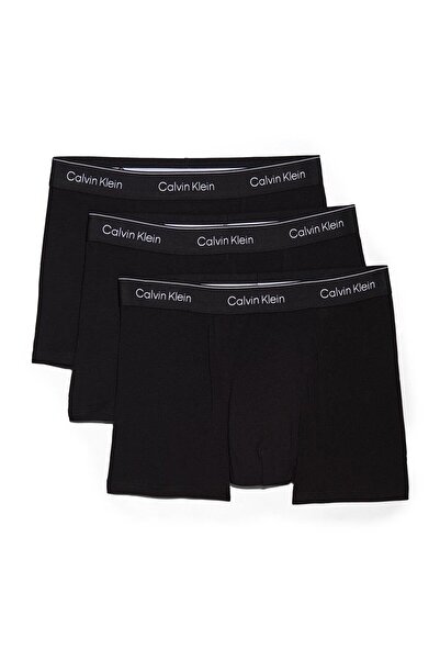 Calvin Klein Relaxed Fit Trunk 3P Erkek 3lü Boxer Siyah