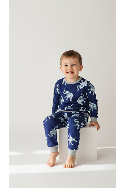 KidZee 1.5 Tog Elephant Kids Pajama Set
