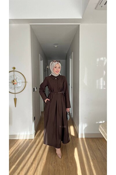 Venora Butik Cupra Kumaş Elbise 1033