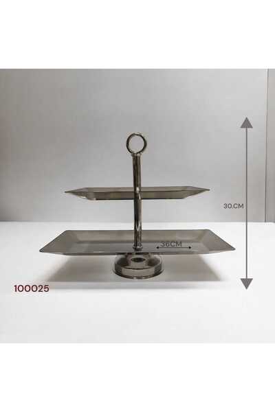 PA Stainless steel nut/fruit stand, 2 tiers, new 2026 model.