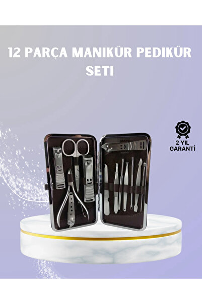 Epilons مجموعة العناية المحمولة مع حقيبة جلدية للسفر