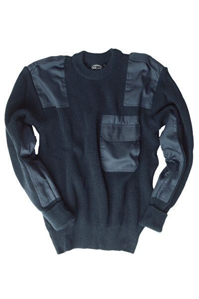Mil-Tec BW polyacrylic military sweater - Navy blue