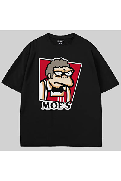 Crazy Tricou The Simpsons Moe Simpsons Kfc supradimensionat