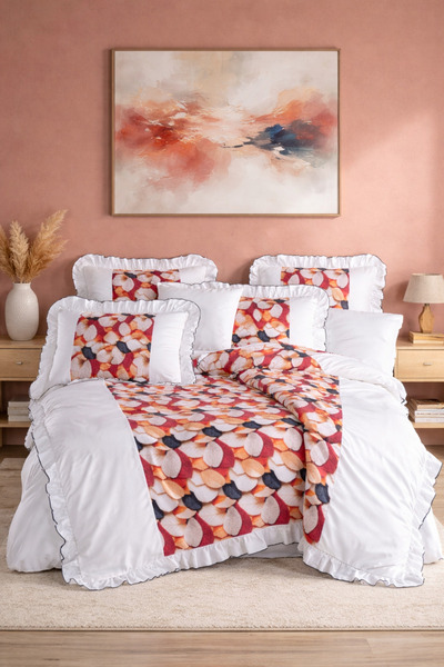 GÖRMEZ TEKSTİL Σειρά Premium - 5D με τύπωμα 100% Βαμβάκι - Σετ Παπλωματοθήκη ...