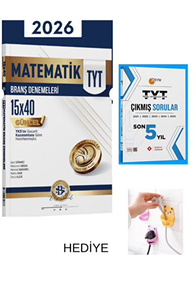 Bilgi Sarmal Yayınları TYT Matematik Branş Denemesi ve TYT çıkmış sorular 202...