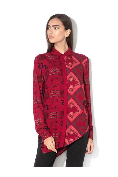 Desigual Desigual shirt, Burgundy red, 19WWCW60