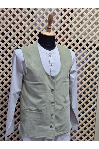 Nurul kisve Velvet Vest Lined with 4 Pockets