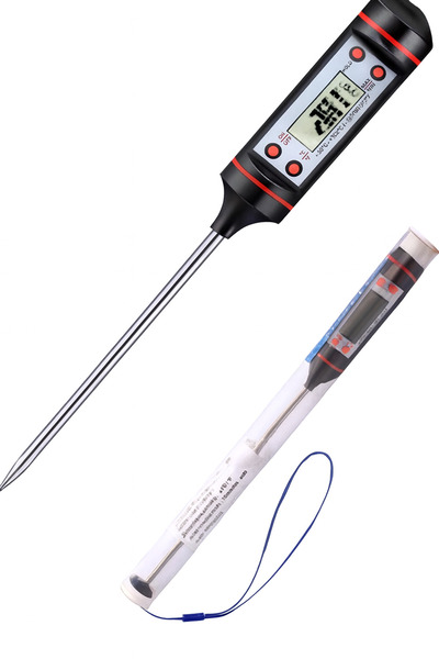 OEM Digital kitchen thermometer, stainless steel probe, range -50°C – 300°C, ...