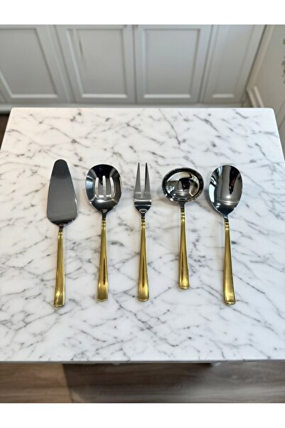 Mutfika 5 Parça Paslanmaz Çelik sos seti