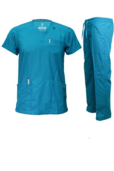 International Uniforms Premium V Neck Scrubs Medical Uniform Women and Man Sc...